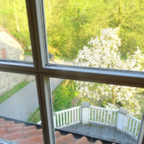 Blick aus dem Zimmer im Forellenhof Blick aus dem Zimmer im Forellenhof