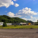 Blick von der B7 auf Marsberg Blick von der B7 auf Marsberg